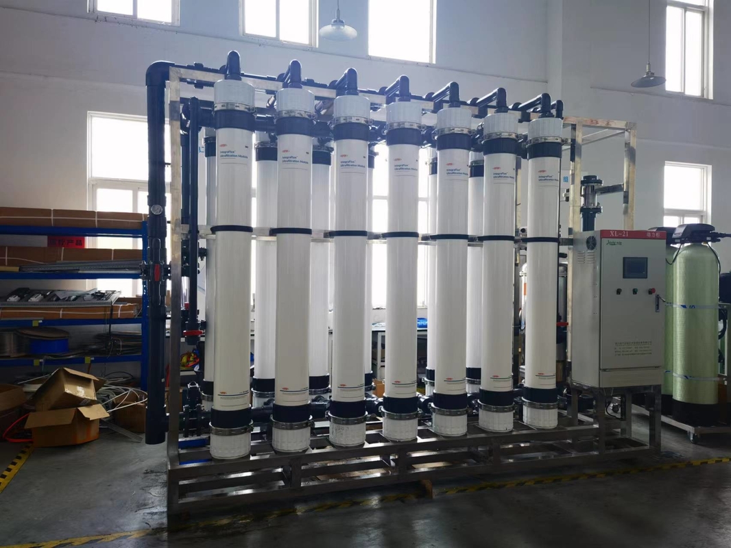 traitement de l'eau de filtres de membrane de 65000lph uF complètement automatique