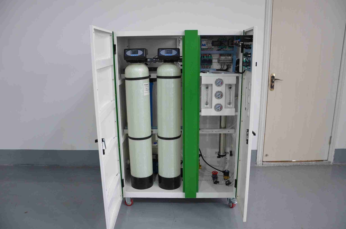 100 litres 20 gallons par heure châssis usine d'eau RO dessalement 99% pour l'eau potable