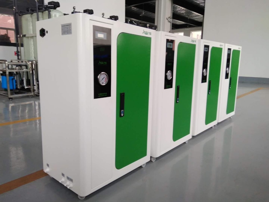 Châssis avancé de 1.5KW 100LPH un système de traitement de l'eau d'osmose d'inversion d'étape