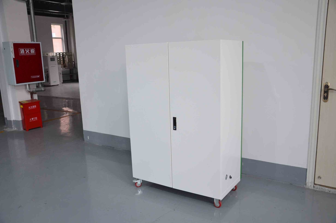 Châssis avancé de 1.5KW 100LPH un système de traitement de l'eau d'osmose d'inversion d'étape
