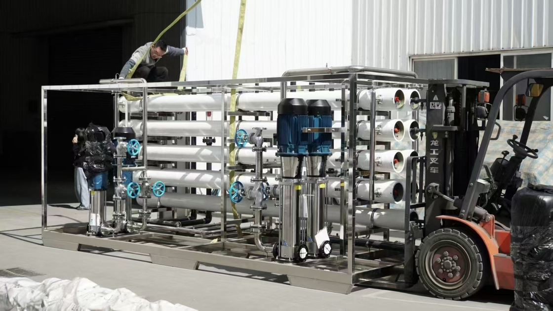 15 T/h EDI système d'eau ultra pure d'usage industriel avec système RO à 2 étages