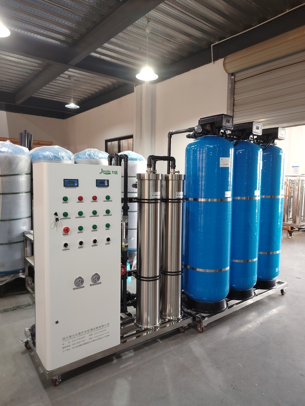 2000LPH 1 étape de purification de l'eau RO avec membrane VONTRON RO