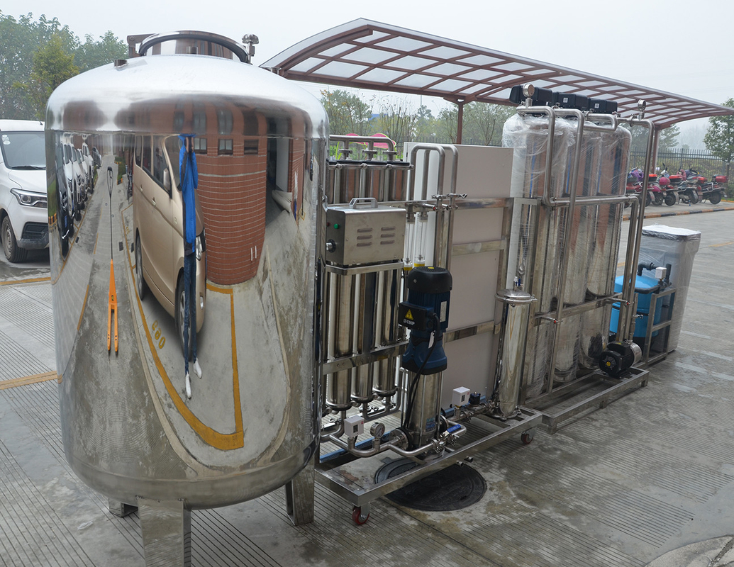 équipement de traitement de l'eau du système RO de filtre d'eau d'osmose d'inversion de 250Ltr -10000Ltr