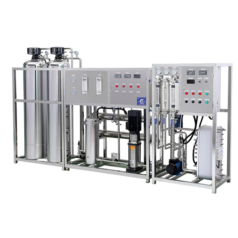 Étapes de l'installation de traitement de l'eau d'osmose d'inversion de RO de 5TPH FRP/solides solubles deux