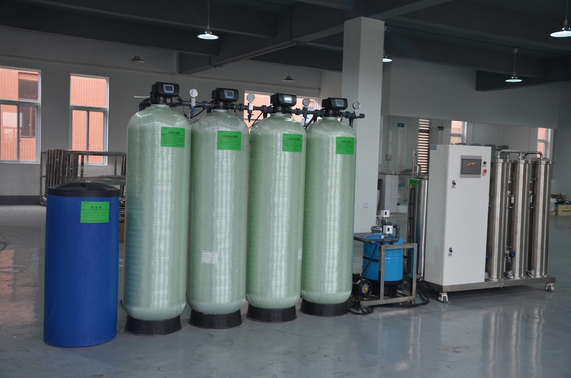 Usine à passe double de Treatmen de l'eau d'osmose d'inversion de RO d'étapes du système deux du RO 10TPH