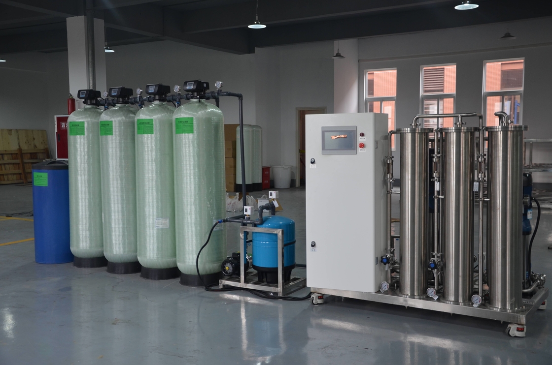 Usine à passe double de Treatmen de l'eau d'osmose d'inversion de RO d'étapes du système deux du RO 10TPH