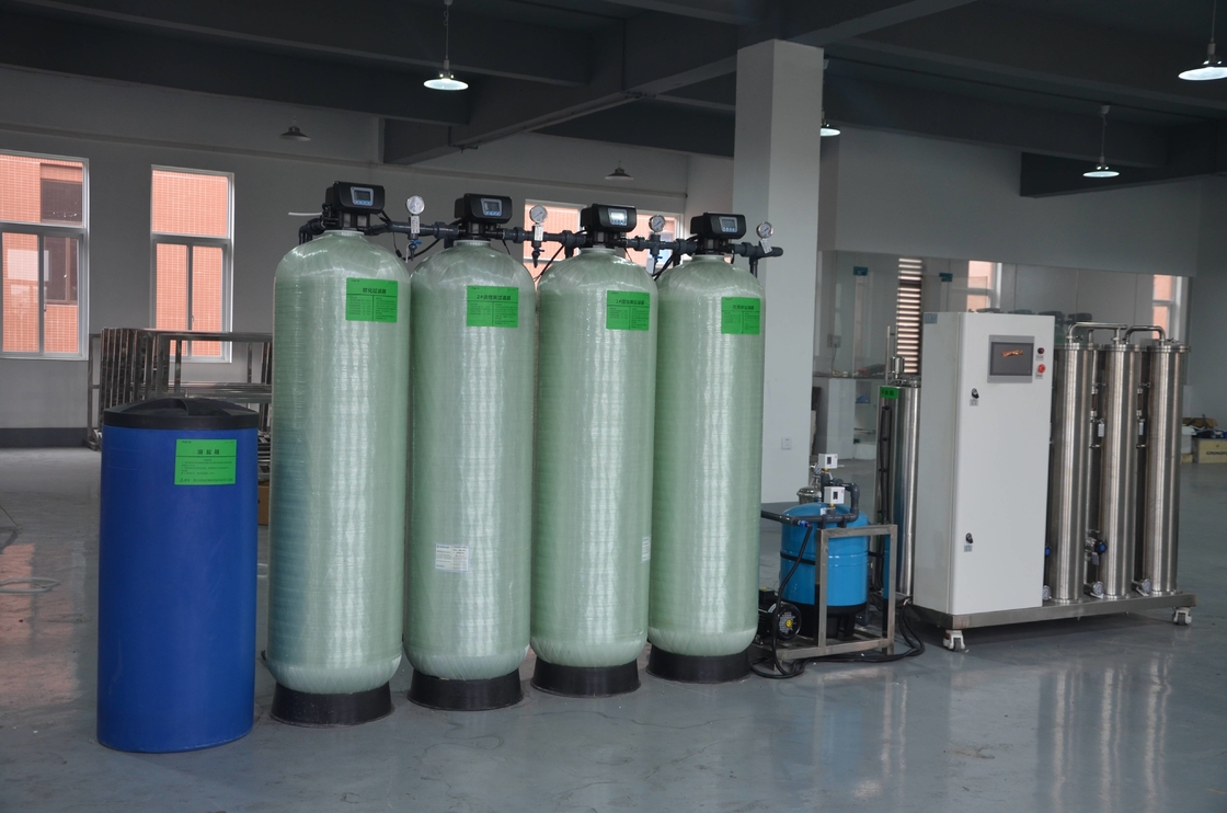 Usine à passe double de Treatmen de l'eau d'osmose d'inversion de RO d'étapes du système deux du RO 10TPH