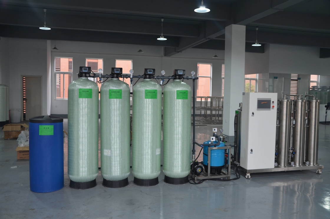 Usine à passe double de Treatmen de l'eau d'osmose d'inversion de RO d'étapes du système deux du RO 10TPH