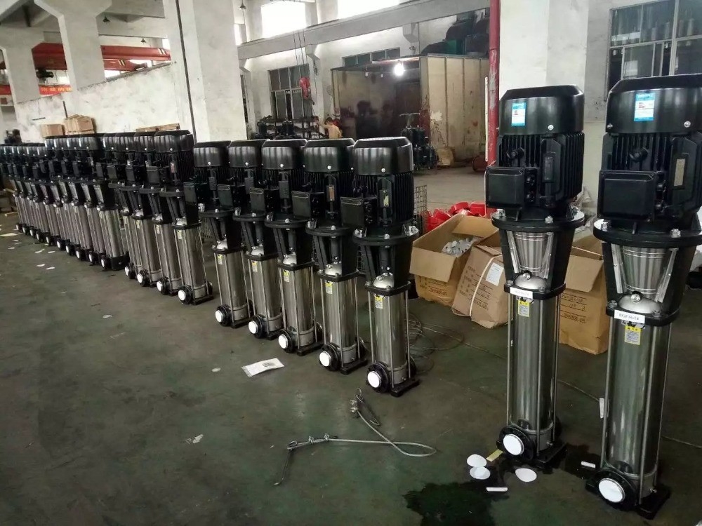 Pompe de gavage de pression d'eau d'Electric Power 3 accessoires à plusieurs étages de système de RO de pompe centrifuge d'acier inoxydable de phase