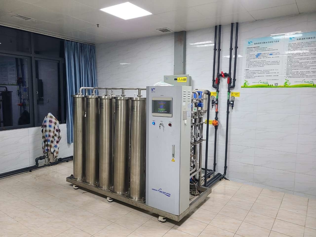 500 litres par système de traitement de l'eau à passe double de RO d'étapes du système deux de RO d'heure