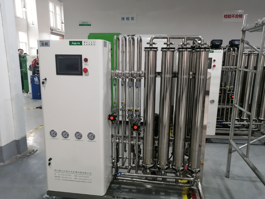 500 litres par système de traitement de l'eau à passe double de RO d'étapes du système deux de RO d'heure