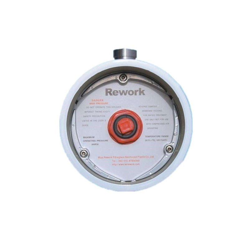 Filtre de membrane du RO SS304 Frp industriel de logement pour des accessoires de système de RO