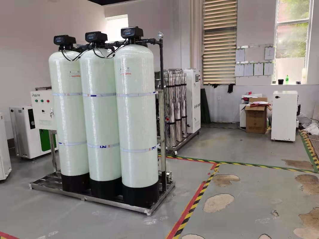 Adoucissant commercial industriel de filtre d'écran tactile de PLC pour l'eau calcareuse