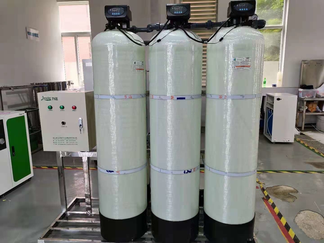 Adoucissant commercial industriel de filtre d'écran tactile de PLC pour l'eau calcareuse