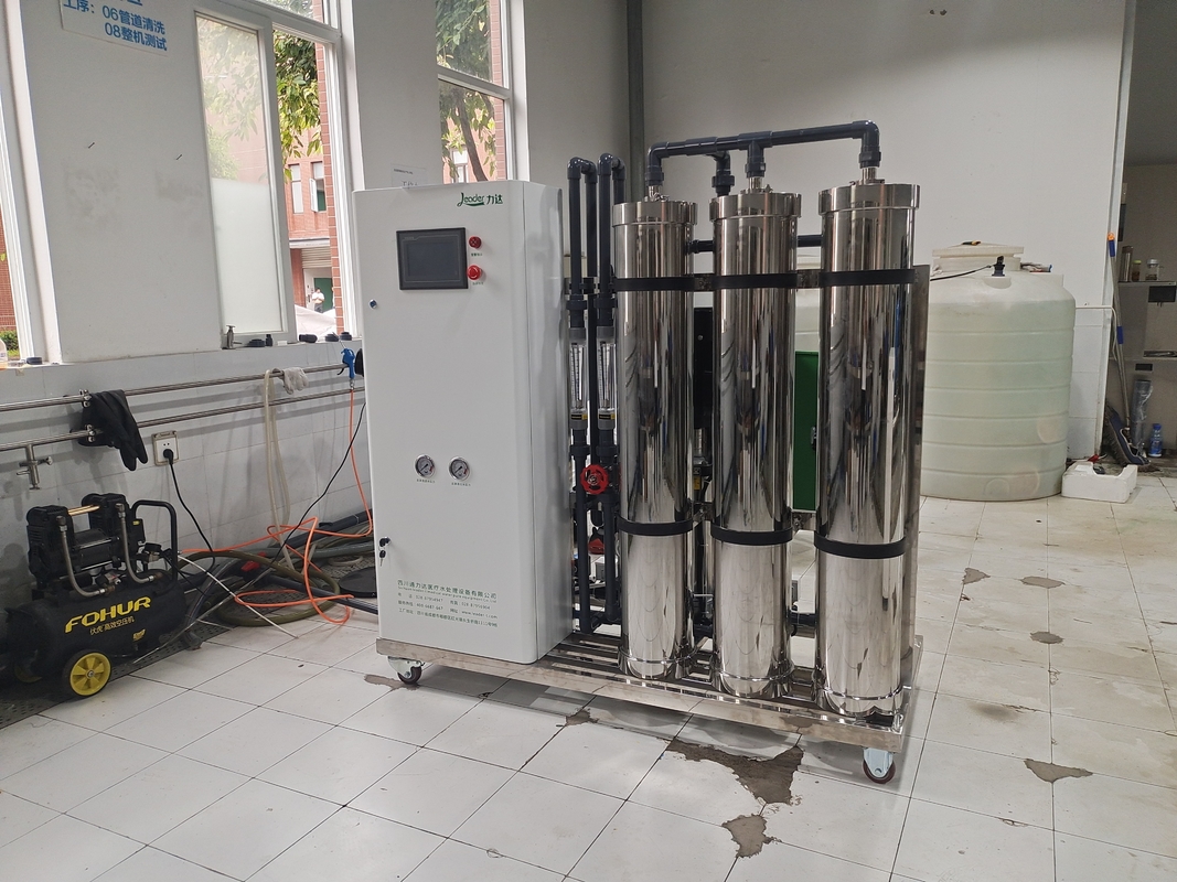 Pénétration naturelle de machine d'installation de filtration de l'eau de RO de l'osmose d'inversion 1000L/H