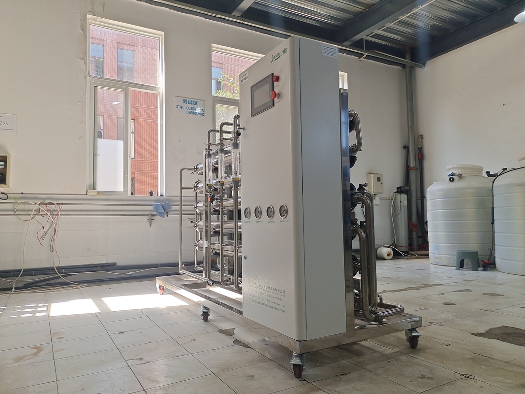 Usine à deux étages 1000Lph du système de traitement de l'eau d'osmose d'inversion RO