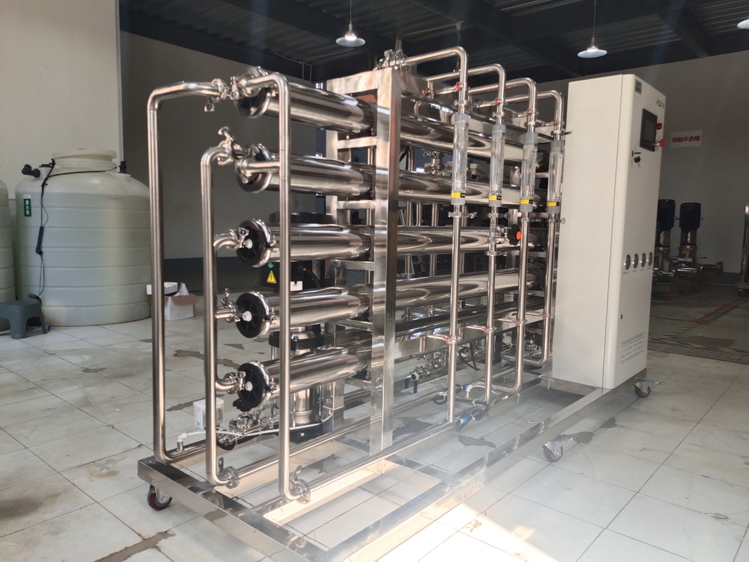 Usine à deux étages 1000Lph du système de traitement de l'eau d'osmose d'inversion RO