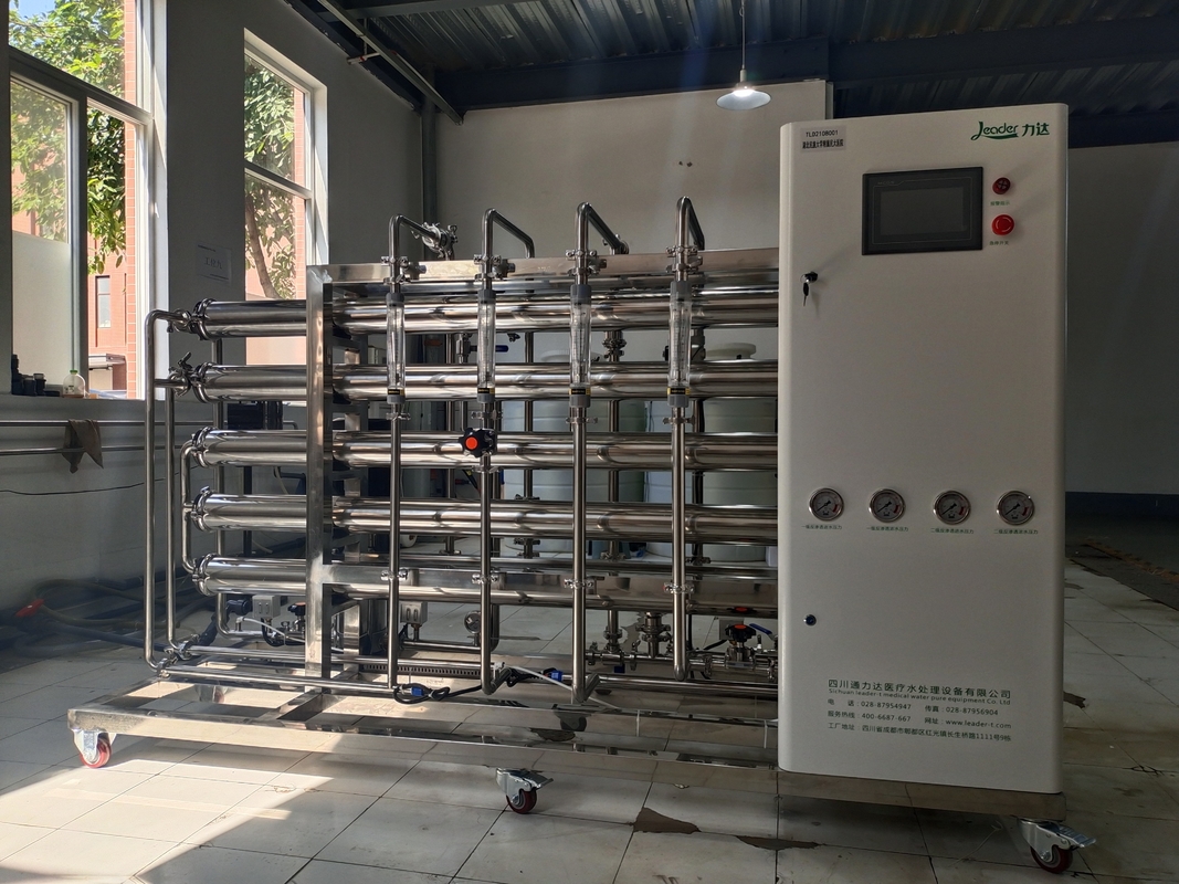 Machine à deux étages de traitement de l'eau d'osmose d'inversion pour des machines de cosmétiques