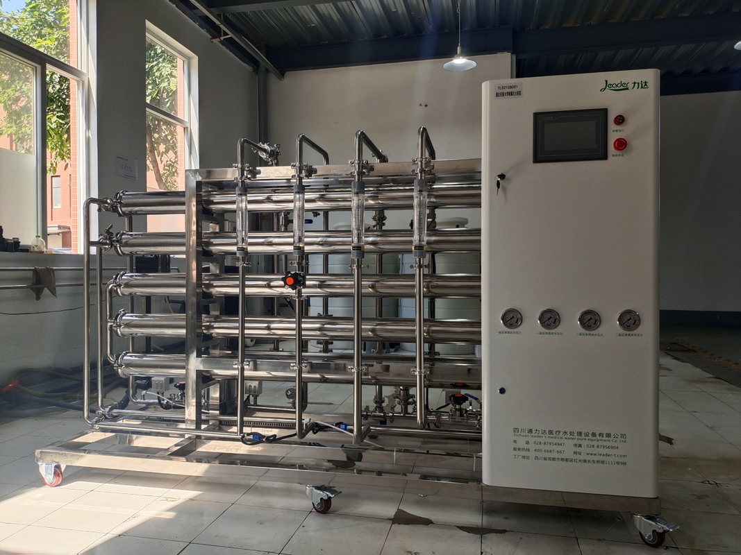 Machine à deux étages de traitement de l'eau d'osmose d'inversion pour des machines de cosmétiques