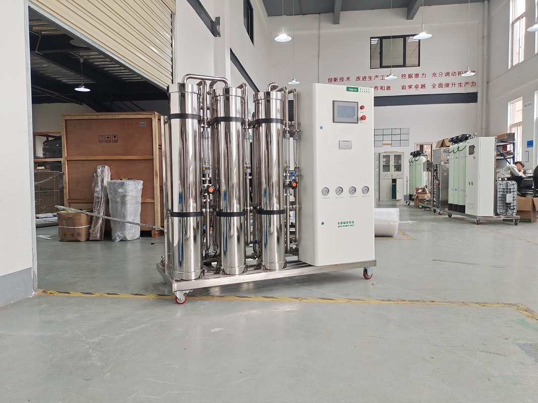 Système de RO d'étape du double 1000LPH par le matériel complet de solides solubles