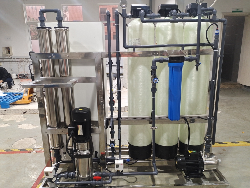 Machine 500Lph de traitement d'eau potable de système de filtre d'eau pour l'usine de RO